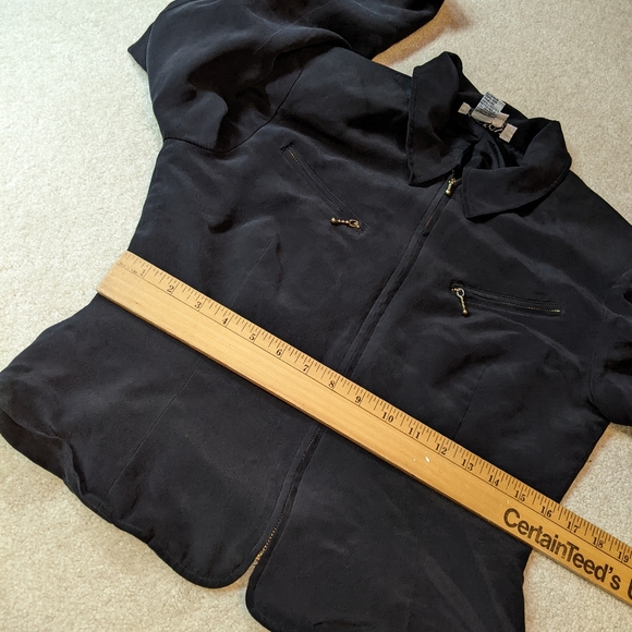 Allison Taylor black zipper jacket - Picture 15 of 15